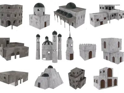 Middle Eastern House 3D model