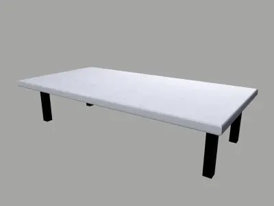 Table Low-poly 3D model order