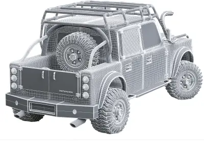 defender offroad 3D model
