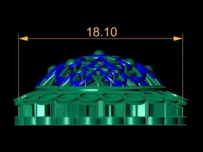 Luxury Pendant And Earrings For Women Fashion 3d Printable Model 3D print model