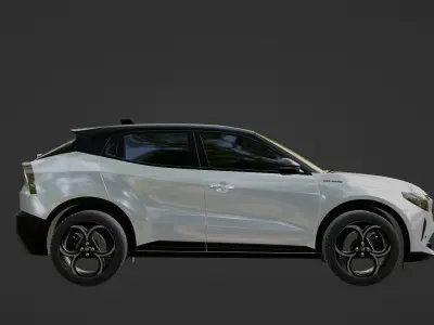 Alpha Romeo Junior Hybrid 2025 Low-poly 3D model