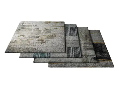 Rug Set 26 3D model