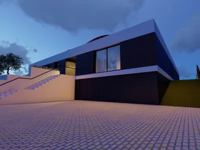 Amazing single House 3D model