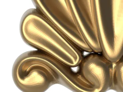 decorative pattern ready for 3D printing 3D model 32