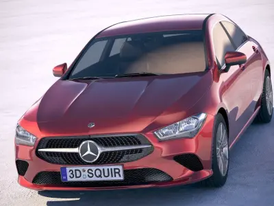 Mercedes-Benz CLA Basic 2020 3D model