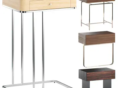 La Redoute Interieurs Bedside Tables Set 8 3D model