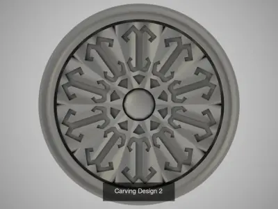 Carving Design Pack 3D Model Collection