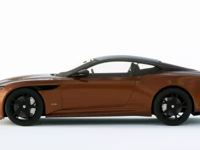 Aston Martin DBS Superleggera 2019 3D model