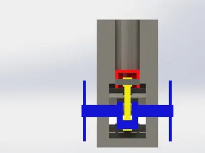 2-stroke engine Free 3D model