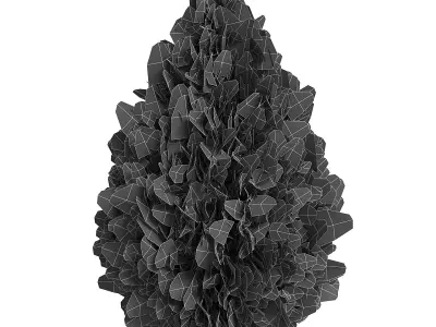 Thuja Shrub III 3D model