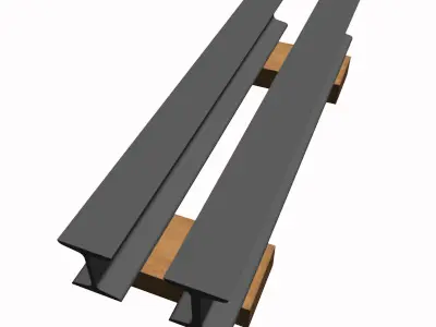 S3 Standard Beam 3D model