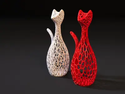 Cats decor 3D print model