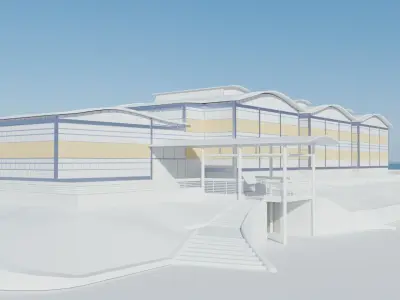 Youtube Headquarters California 3D model