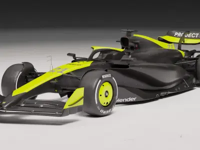 Formula 1 concept F212  24 -25  3D model