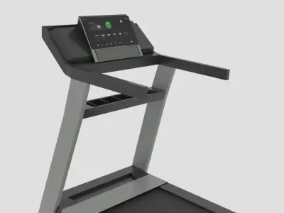 Treadmill tread machine Free low-poly 3D model