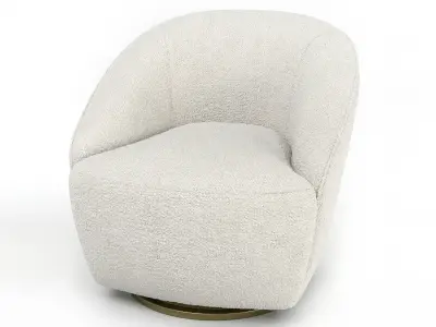 Jolie Swivel Chair by Twils 3D model