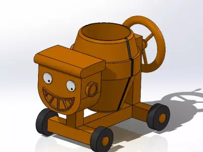 DIZZY from Bob the builder  3D print model