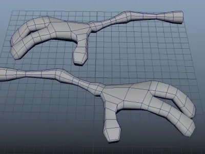 Alien Hand Free 3D model