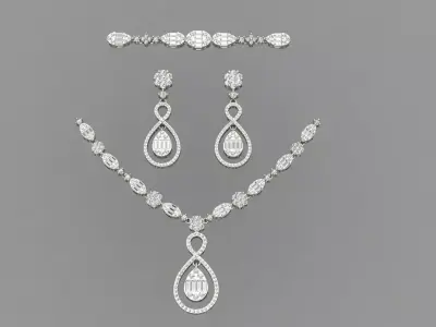 jewelry set Free 3D print model