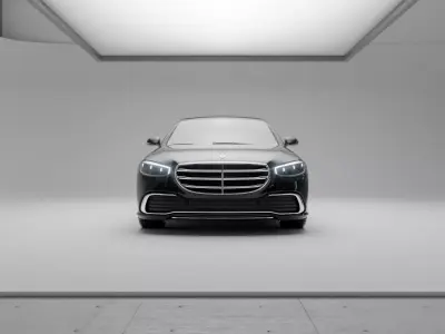 Mercedes S Class 2021 3D model