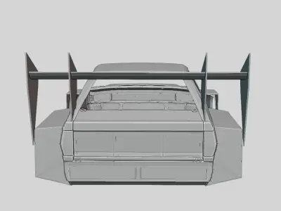 Audi S1 Hillclimb 1985 Printable Body 3D print model