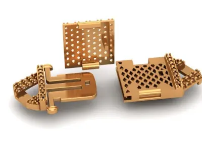 Broche- chain lock-BRC-01-24-MED 3D print model