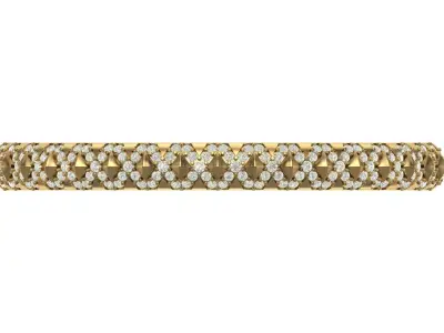 Diamond Bracelets 3D print model