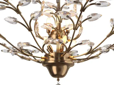  Ganeed Crystal Chandeliers 3D model