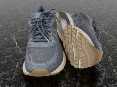 ASICS GEL NIMBUS 3D SHOES Low-poly 3D model