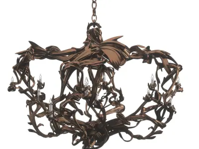 Lisa Chandelier 3D model