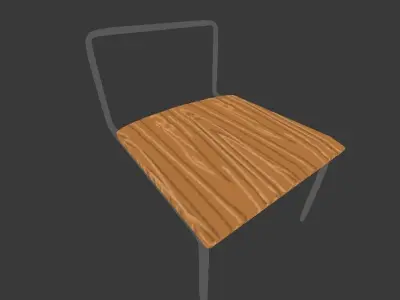 Futuristic Chair Free 3D model
