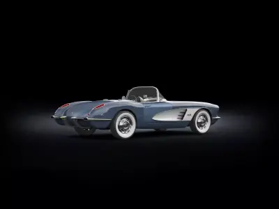 CHEVROLET CORVETTE 3D MODEL 3D model