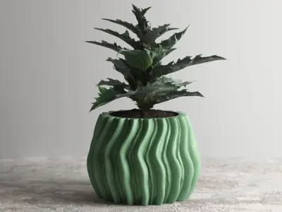 vase 3d print 493 3D print model