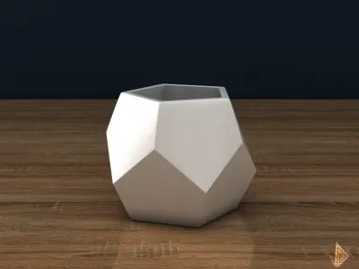 VASE 001 3D print model