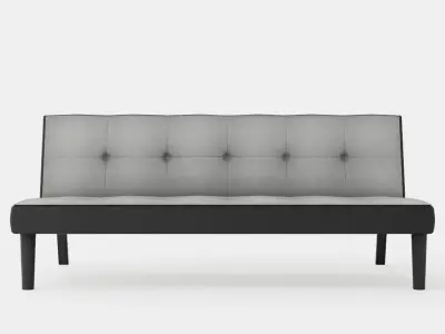 Aurora Sofa Bed Low-poly 3D model