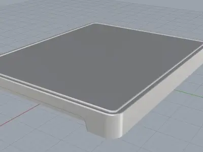 Wooden Cutting Board 3D model