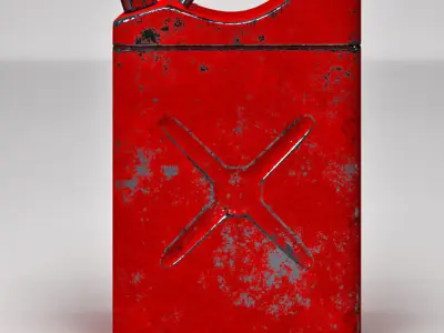 Fuel can 3d model 3D model