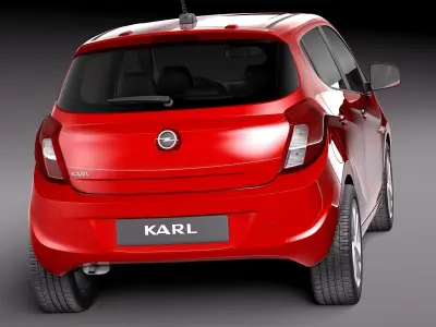 Opel Karl 2016 3D model