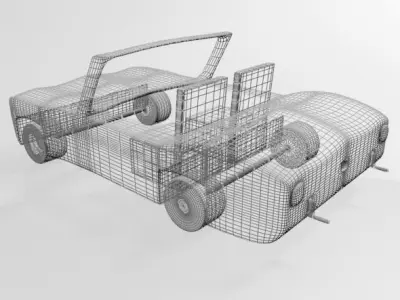 Car 01 3D model