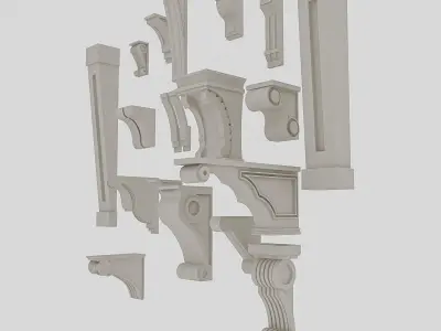 3D Molding Models 3D model