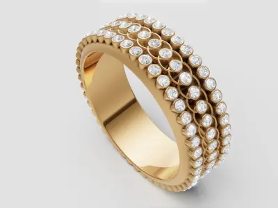 BARCELET GOLD PENDANT   3D print model