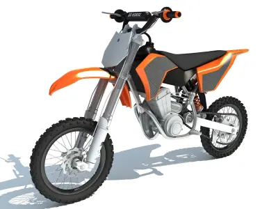 Off-road Motorcycle Motocross 3D model
