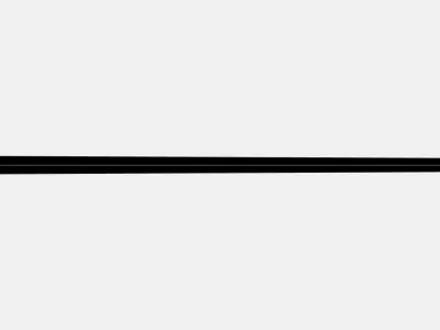 SINARP Rounded deco strip-moulding Low-poly 3D model