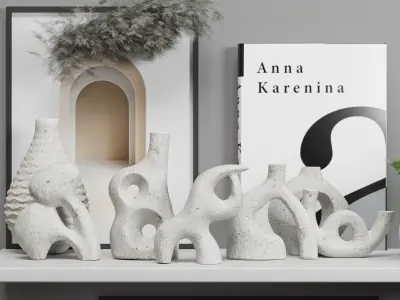 Decorative Set01 3D model