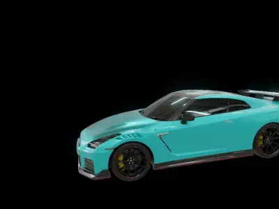 Nissan GTR Nismo 3D model