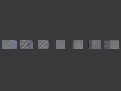 Cushion Cubes Free 3D model