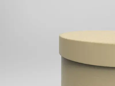 Storage Box Low-poly 3D model 2