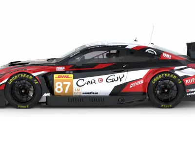 Lexus RCF LMGT3 2024 3D model