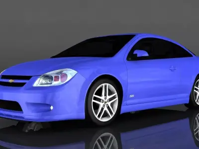 Chevrolet Cobalt SS Low-poly 3D model