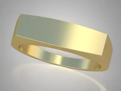 Diamond ring 0335 3D printable model Free 3D print model